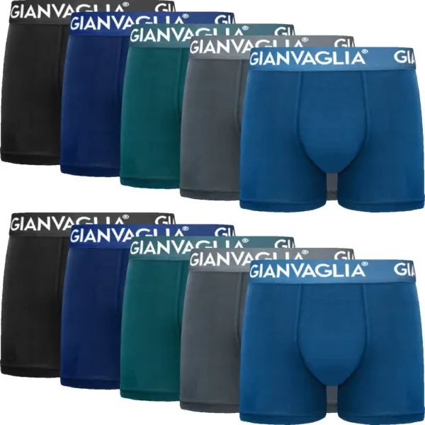 Lot de 5 boxers en coton pour homme GVG-5007 - Image 2