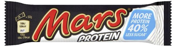 mars mars protein, barre de 50g