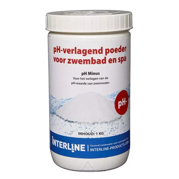 Interline pH-minus granulés en pot de 1 kg