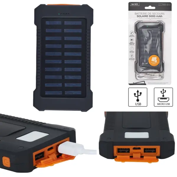 batterie de secours solaire