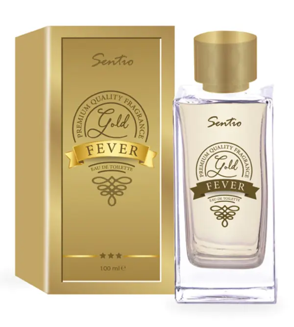 Parfum Sentio 100ml Gold Fever EDP hommes