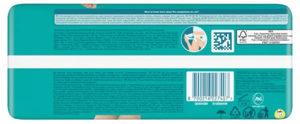 Pampers Baby Dry taille 7 Extra Large (15 kg et plus) 23 s - Image 2