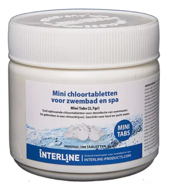 Interline pastilles de chlore Mini Tabs 180x