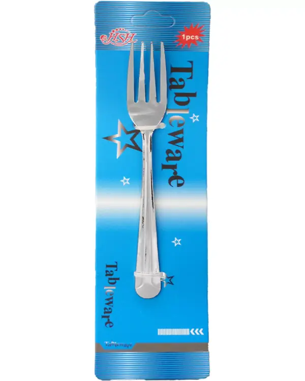 Fourchette à gâteau en inox - 15 cm (Lot de 10 pièces)