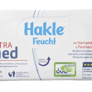 Hakle feucht ultra med, sachet de 42