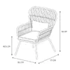 fauteuil helsinki outdoor - Image 2