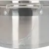 casserole 24cm 55l induction acier avec couvercle - Image 2